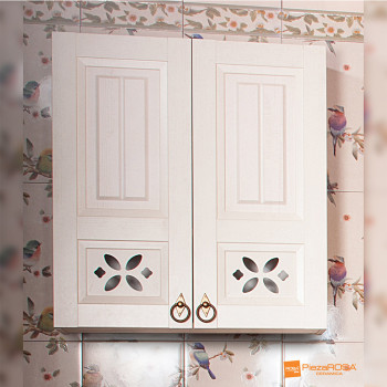 Шкаф навесной Бриклаер КАНТРИ 65 см, бежевый дуб прованс