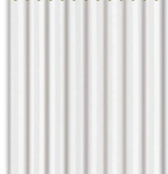 Штора для ванной FASHUN A8601, белый