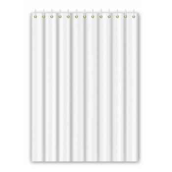 Штора для ванной Haiba HB74001, белая