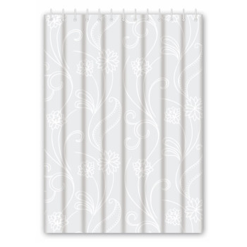 Штора для ванной Haiba HB75001, цветы