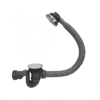 Сифон д/ванн п/авт. обвязка SB600 хр. лат. (30717569)