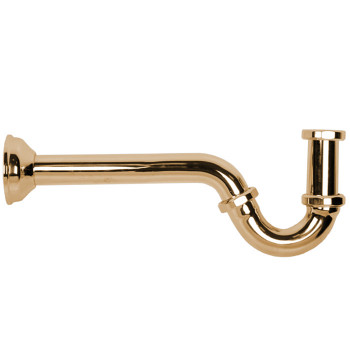 Сифон для биде 310мм, золото