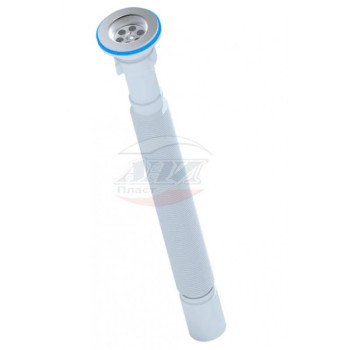 Сифон гофр. удлин. 1 1/4"х40, нерж.вып. (G214)