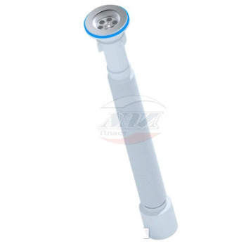 Сифон гофр. удлин. 1 1/4"х50, нерж.вып. (G215)