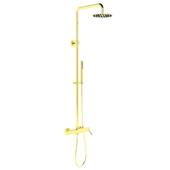 Система для душа наружного монтажа EXCELLENT Rain Pi AREX.1281GL (золото)