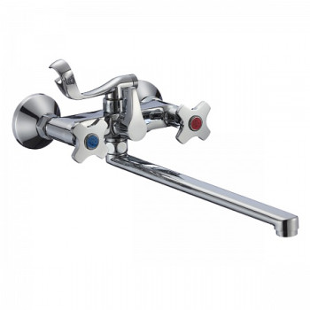 SL115-140E Смеситель РМС для ванны с длинным изливом