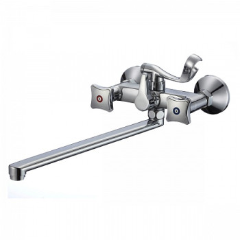 SL117-140E Смеситель РМС для ванны с длинным изливом