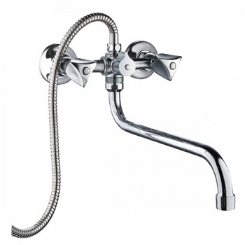 SL119-143 Смеситель РМС для ванны с длинным изливом