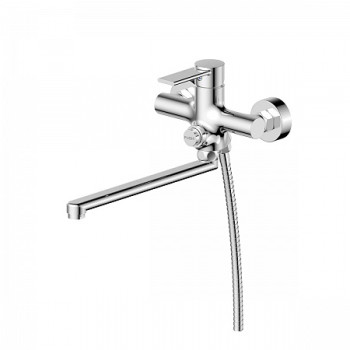 SL130-006E Смеситель РМС для ванны с длинным изливом