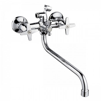 SL72-143 Смеситель РМС для ванны с длинным изливом