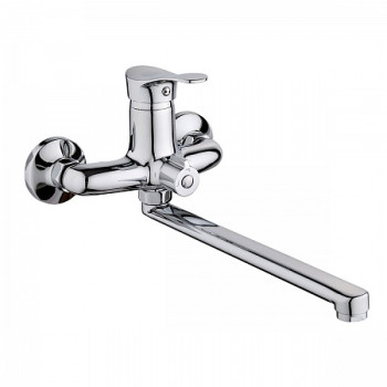 SL86-006E Смеситель РМС для ванны с длинным изливом