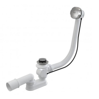 Слив-перелив ALCAPLAST 80 см. A55K-80-RU-01 (хром)