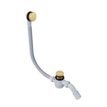 Слив-перелив EXCELLENT Moli 60/80/100 см (золото)