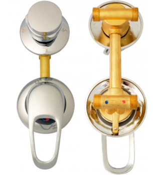 Смеситель 2-х режимный 120 мм в сборе на резьбе 1/2 дюйма