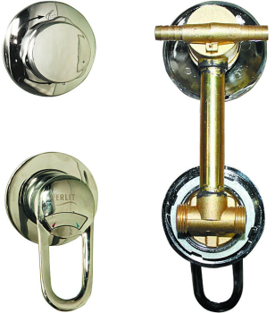 Смеситель 2-х режимный 150 мм в сборе выводы под хомут