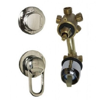 Смеситель 5-и режимный 120 мм в сборе на резьбе, арт 2121025011