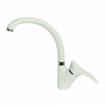 Смеситель AquaGranitEx C-3040 (303) для кухни, салатовый