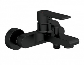 Смеситель Cersanit для ванны BRASKO BLACK однорычажный черный