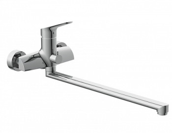 Смеситель Cersanit для ванны FLAVIS с длинным изливом однорычажный