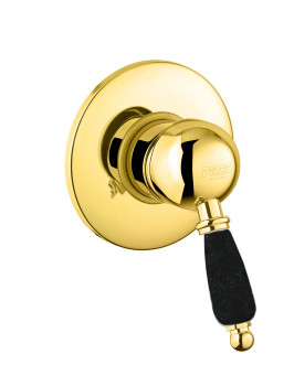 Смеситель для душа Fiore IMPERIAL BLACK 89OO5130, золото