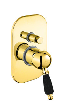 Смеситель для душа Fiore IMPERIAL BLACK 89OO5134, золото