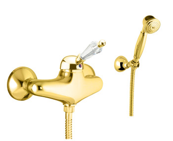 Смеситель для душа Fiore IMPERIAL- SKY  (SWAROVSKI®) 82OO5127, золото