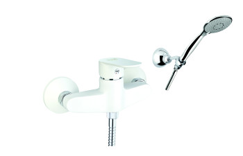 Смеситель для душа Fiore KEVON CHIC 81WX6510, хром/белый