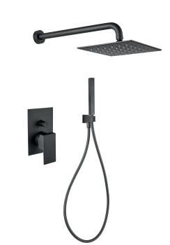 Смеситель для душа Fiore Kube 100NN7553, черный