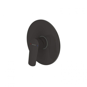 Смеситель для душа встраиваемый на 1 потока Bravat Rhein PB8429564BW-ENG, черный