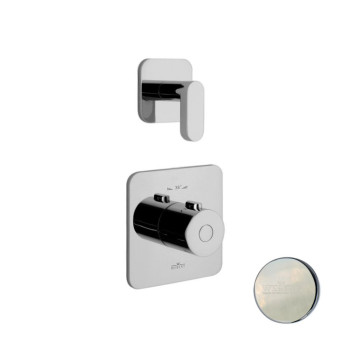 Смеситель для душа встраиваемый с термостатом Webert Living LV971302345, никель