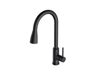 Смеситель для кухни Alveus Primrose PS Black Matt черный матовый
