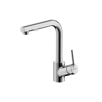 Смеситель для кухни Bravat Affability F7172217CP-3, хром