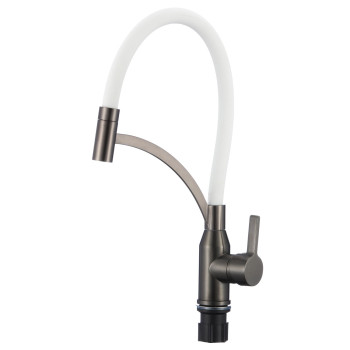 Смеситель для кухни Fmark FS8244Q-02, графит