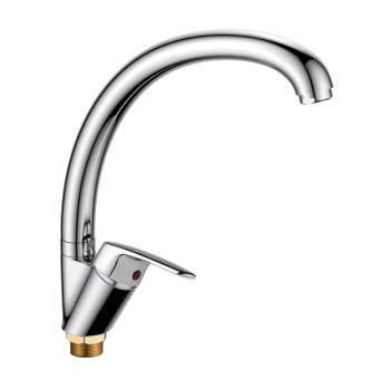Смеситель для кухни Haiba HB4116-2, хром