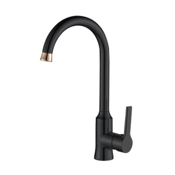 Смеситель для кухни Haiba HB70652-7, черный