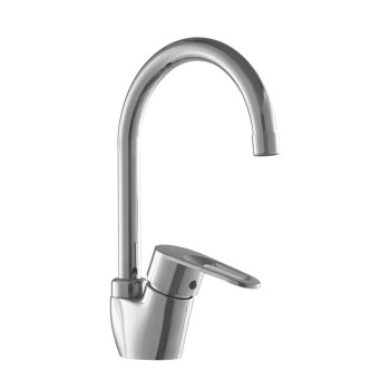 Смеситель для кухни Plstart PL4106, хром