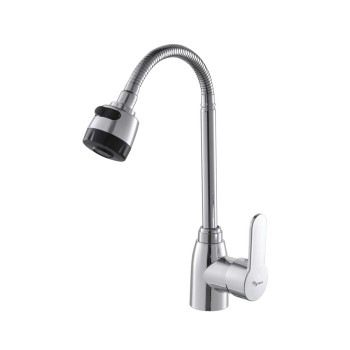 Смеситель для кухни Plstart PL4302, хром