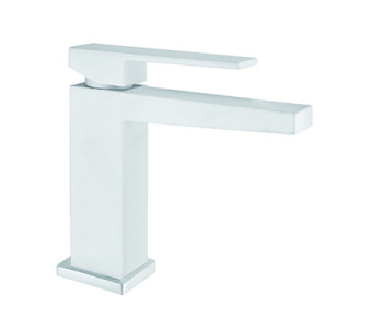 Смеситель для раковины Fiore KUBE 100BB8515, белый