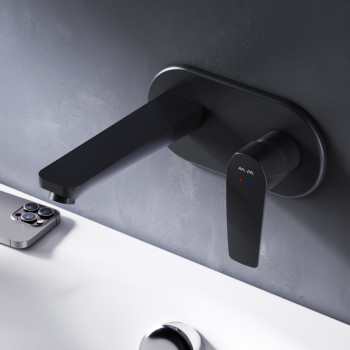 Смеситель для раковины, монтируемый в стену