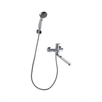 Смеситель для ванны Bravat Drop F64898C-LB, хром