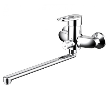 Смеситель для ванны Bravat LOOP F6124182CP-02L-RUS, хром