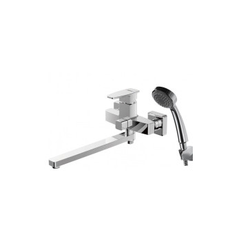 Смеситель для ванны Bravat Riffle F672106C-LB, хром