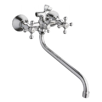 Смеситель для ванны Cron CN2208, хром