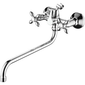 Смеситель для ванны FASHUN A2227, хром