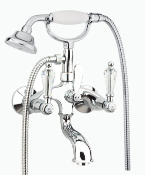 Смеситель для ванны Fiore GIOIELLI (SWAROVSKI®) 08CR0600, хром