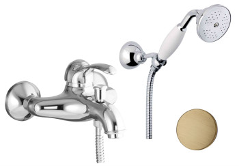 Смеситель для ванны Fiore JAFAR 47ZZ5104, бронза