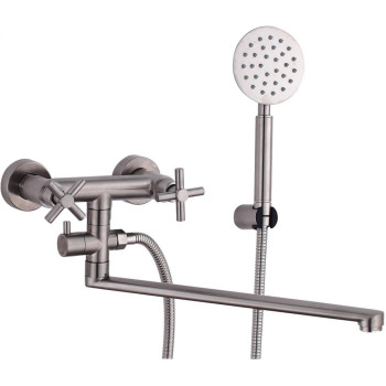 Смеситель для ванны Fmark FS8424, сатин