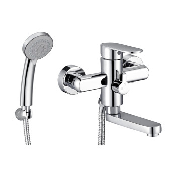 Смеситель для ванны G.Lauf NOB3-A128, хром