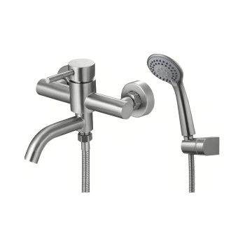 Смеситель для ванны G.Lauf ZAP3-A090, нержавеющая сталь