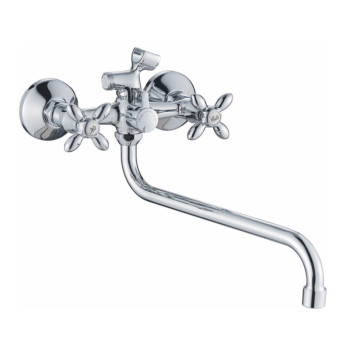 Смеситель для ванны Haiba HB2227-2, хром